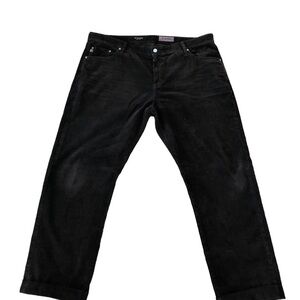 AG Adriano Goldschmied The Graduate Tailored Corduroy Pants 42X31 Dark Brown